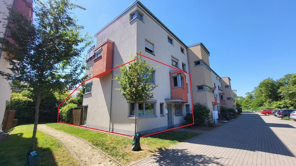 Eck-Haus im Haus mit Garten in toller Lage von Hanau - Maisonettenwohnung Hanau | Angebot:26924458