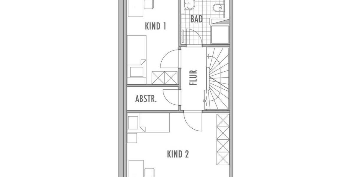 Modernes Reihenendhaus im KfW 40-Standard inkl. Keller in der beliebten Heimstätten-Siedlung 4 zimmer