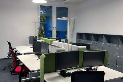 Modernes Büro M: 5 Arbeitsplätze, voll möbliert, All-Inclusive - Neu-Isenburg zimmer