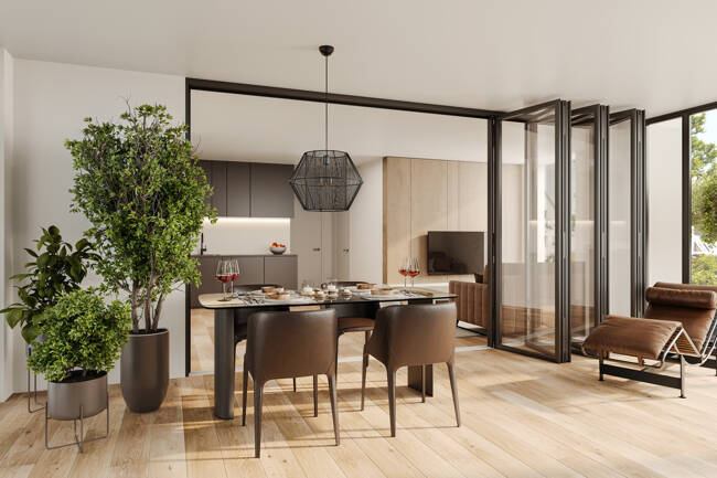 Etagenwohnung Offenbach am Main Hafen - 3 Zimmer, 85 m&sup2;, 681.400&euro; | Angebot:25704388