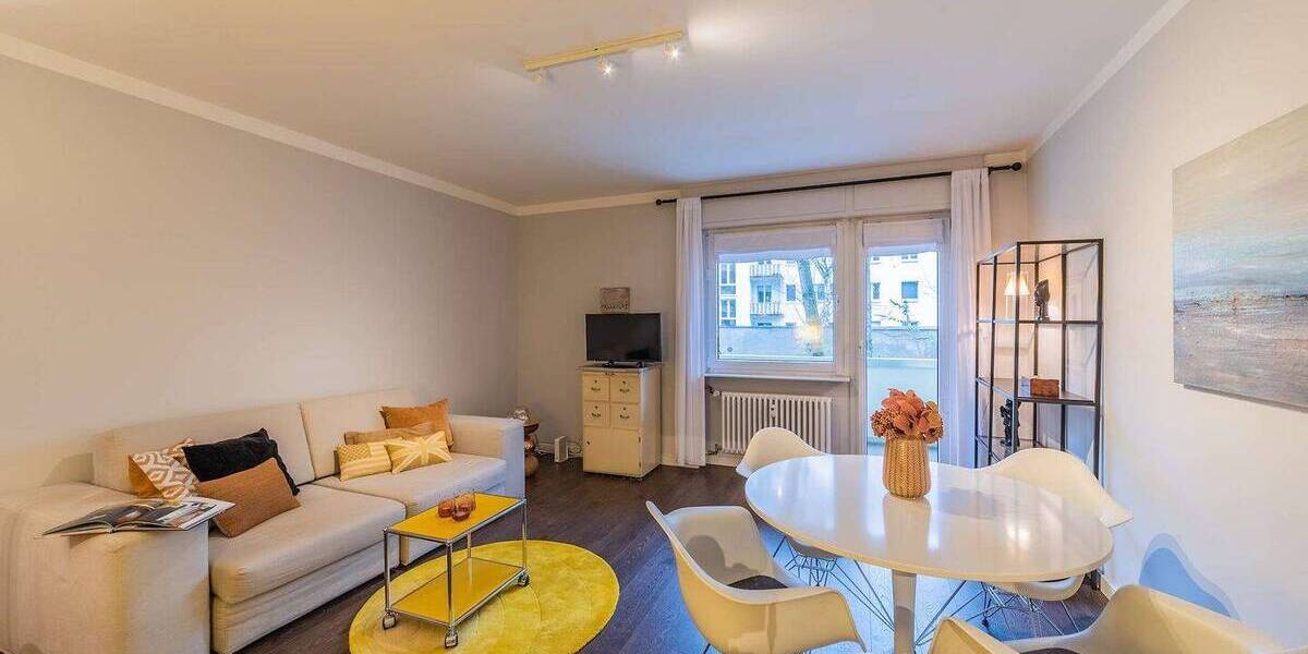 Etagenwohnung Frankfurt am Main Westend-Süd - 2 Zimmer, 55 m&sup2;, 1.790&euro; | Angebot:26683317