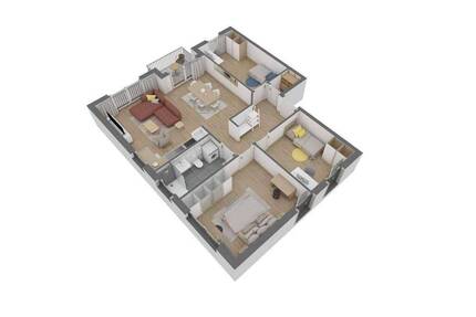Wohnung Offenbach am Main Bürgel - 4 Zimmer, 89 m&sup2;, 480.000&euro; | Angebot:26908459
