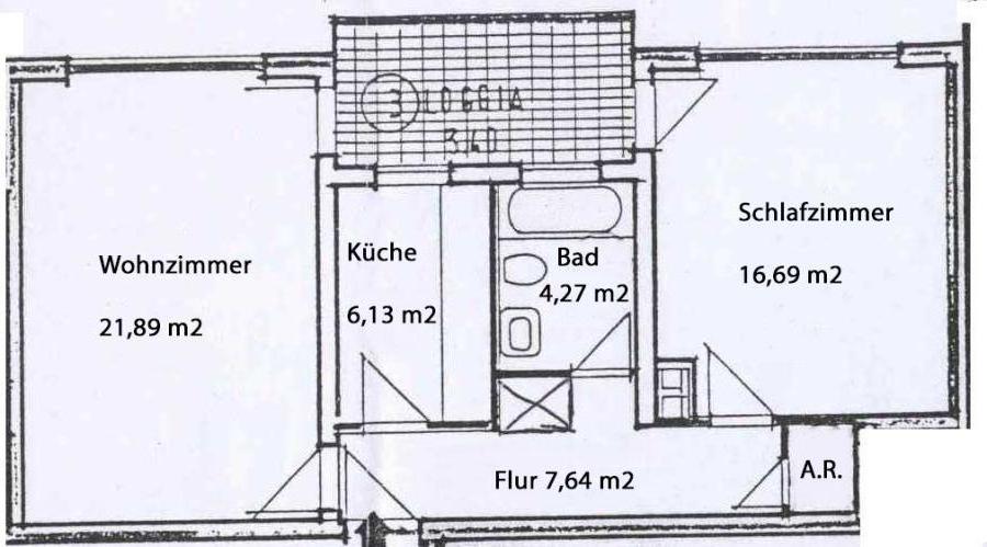 Provisionsfrei* 2 Zi. ETW im Westend Dietzenbach - Etagenwohnung Dietzenbach | Angebot:25936930