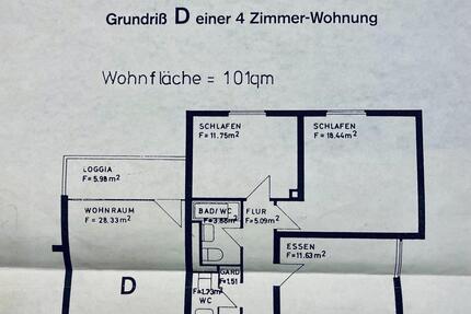 Wohnung Karben - 4 Zimmer, 98 m&sup2;, 330.000&euro; | Angebot:25935544