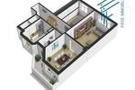 Etagenwohnung Offenbach am Main Buchrain - 3 Zimmer, 90 m&sup2;, 1.025&euro; | Angebot:26336728