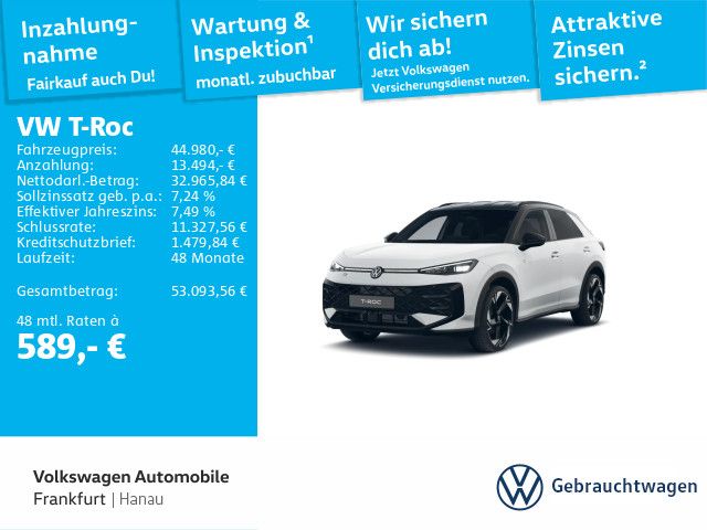 VW T-Roc 4.500 km 44.980 &euro; Hanau 63452