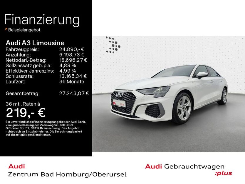 Audi A3 40.505 km 24.890 € Oberursel 61440