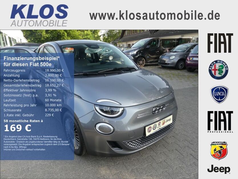Fiat 500e 27.210 km 18.990 € Dreieich 63303