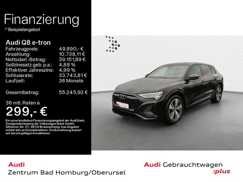 Audi Q8 e-tron 33.936 km 49.890 € Oberursel 61440
