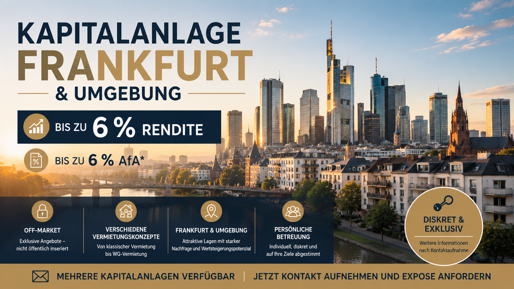 Etagenwohnung Offenbach am main Hafen - 2 Zimmer, 63 m&sup2;, 260.000&euro; | Angebot:27313033