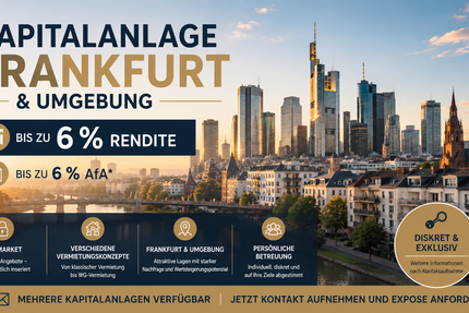Wohnung Offenbach am main Hafen - 2 Zimmer, 63 m&sup2;, 260.000&euro; | Angebot:27313033