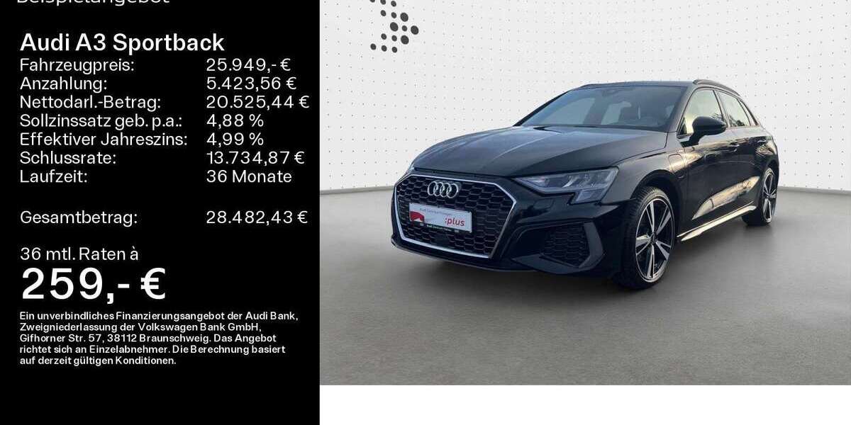 Audi A3 68.990 km 25.949 &euro; Hanau 63452