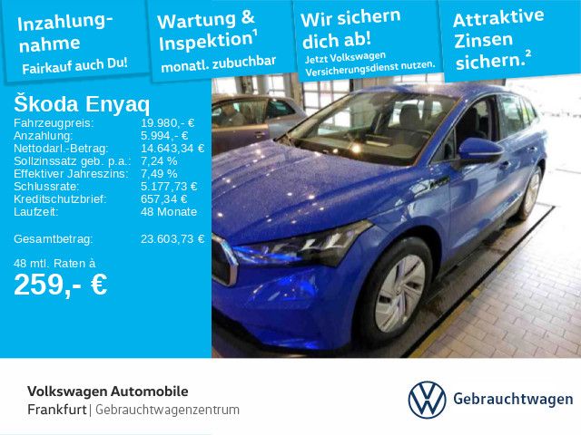 Skoda Enyaq 51.440 km 19.980 € Frankfurt 60326