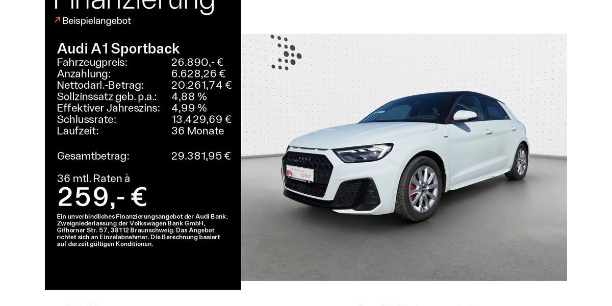 Audi A1 35.913 km 26.890 &euro; Oberursel 61440