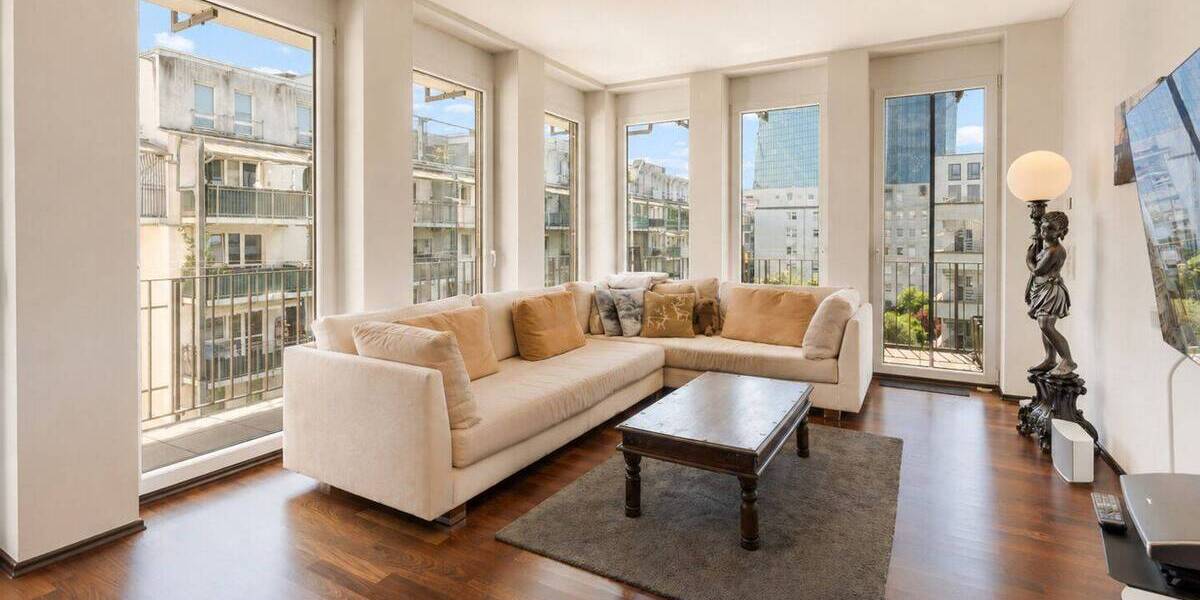 Etagenwohnung Frankfurt am Main Ostend - 4 Zimmer, 146 m&sup2;, 1.249.000&euro; | Angebot:26796161