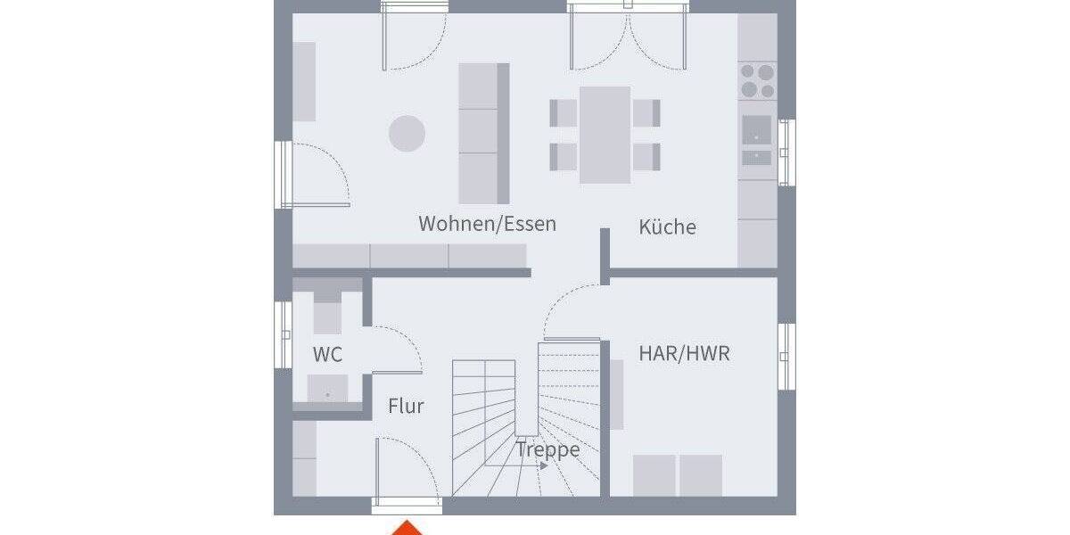 Einfamilienhaus Bruchköbel - 3 Zimmer, 107 m&sup2;, 659.000&euro; | Angebot:26528330