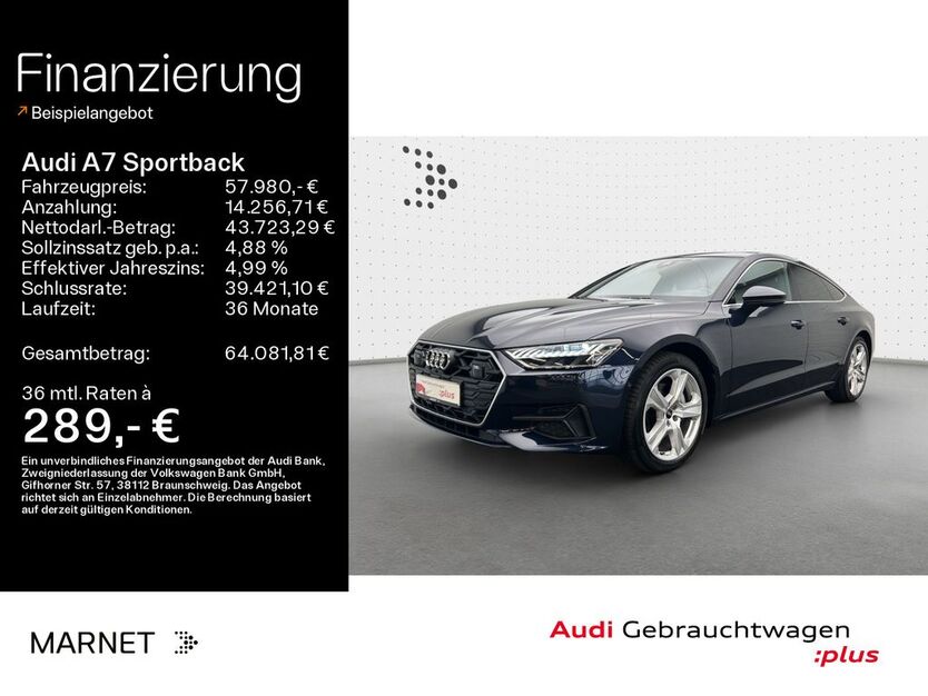 Audi A7 27.613 km 57.980 € Bad Nauheim 61231
