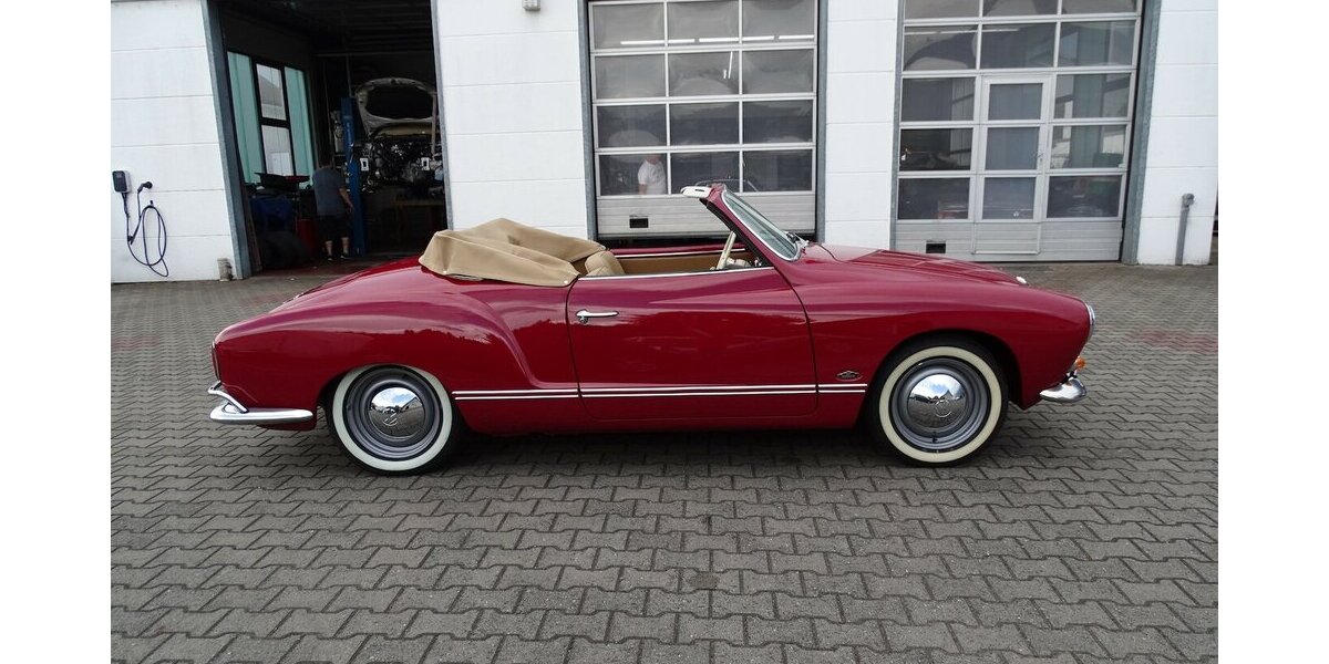 VW Karmann Ghia Cabrio vollständig restauriert 1.200 km 63.990 &euro; Rodgau 63110