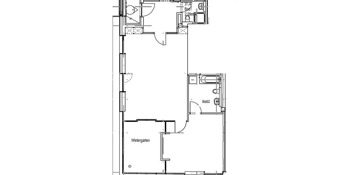 Etagenwohnung Frankfurt am Main Innenstadt 1 - 2 Zimmer, 89 m&sup2;, 1.535&euro; | Angebot:26183785