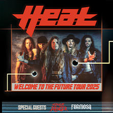 H.E.A.T - Welcome To The Future Tour 2025 16.10.2025 Colos - Saal