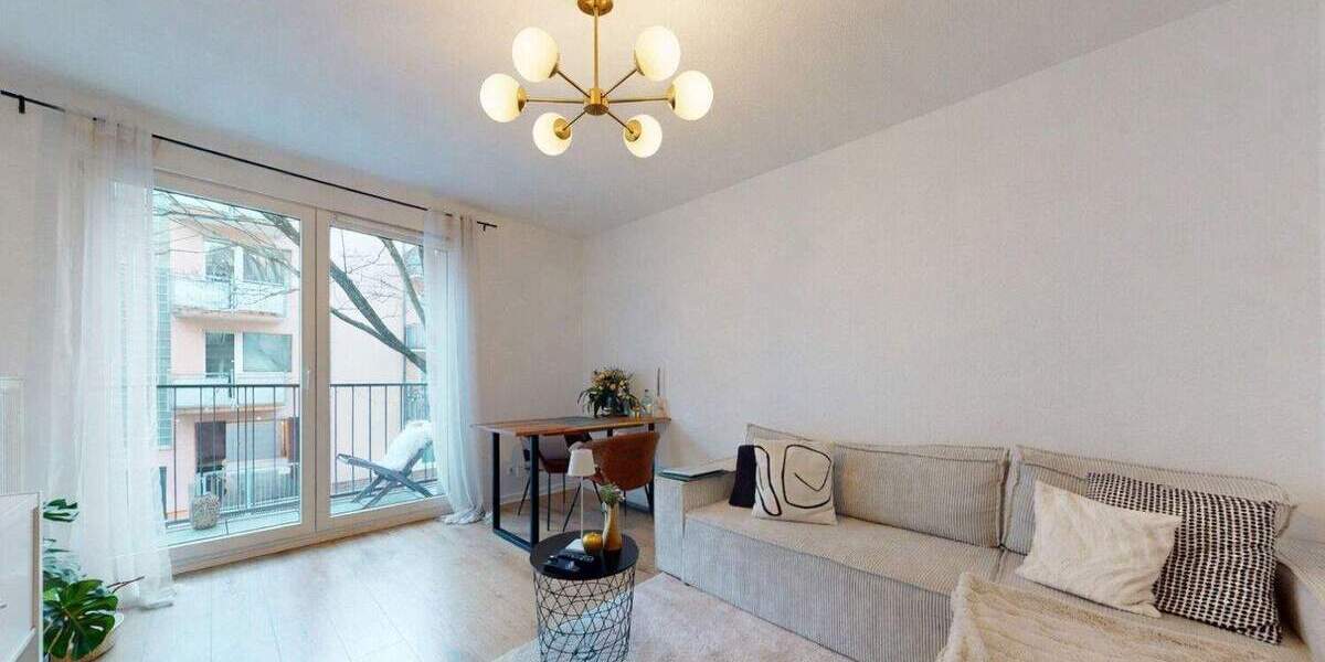 Etagenwohnung Frankfurt am Main Ostend - 2 Zimmer, 48 m&sup2;, 349.000&euro; | Angebot:25834647