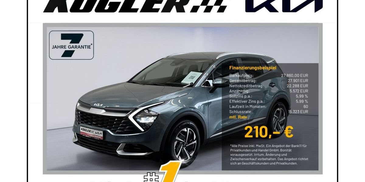 Kia Sportage 38.190 km 27.860 &euro; Rosbach | Frankfurt Nord 61191