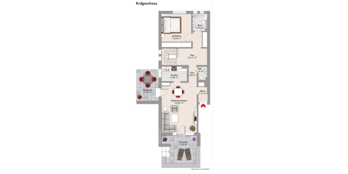 Maisonettenwohnung Büttelborn - 3 Zimmer, 98 m&sup2;, 290.000&euro; | Angebot:26086768