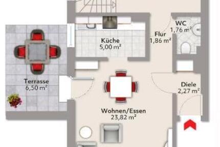 Wohnung Büttelborn - 3 Zimmer, 98 m&sup2;, 290.000&euro; | Angebot:26086768