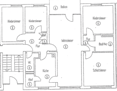 Etagenwohnung Steinbach - 5 Zimmer, 105 m&sup2;, 389.000&euro; | Angebot:26763666