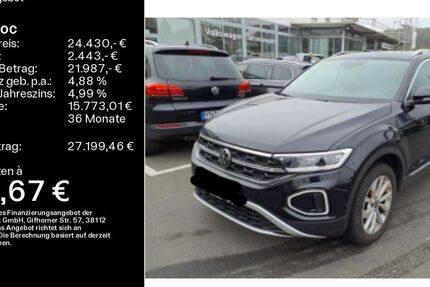 VW T-Roc 42.231 km 24.430 € Kelkheim 65779
