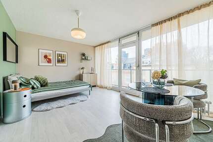 Wohnung zum Mieten in Frankfurt 1.390 € 29 m² 1 zimmer