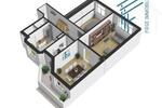 Etagenwohnung Offenbach am Main Buchrain - 3 Zimmer, 90 m&sup2;, 1.025&euro; | Angebot:26726266