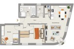 albero:) Altbauflair - modern und pfiffig geschnitten 3 zimmer