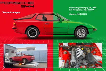 Porsche 944 30.000 km 15.900 &euro; Frankfurt 60333