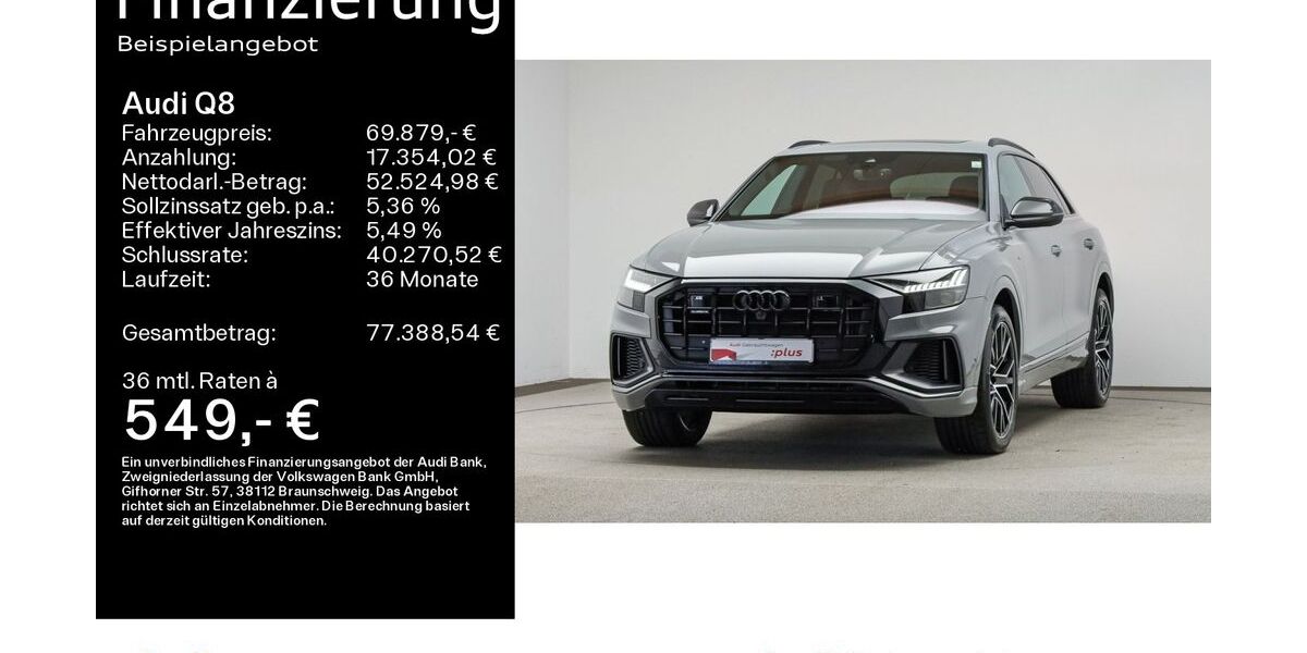 Audi Q8 41.990 km 64.999 &euro; Hanau 63452