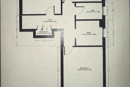 Gut geschnittene 3-ZKB Wohnung in Offenbach Stadtmitte 3 zimmer