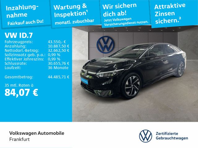 VW ID.7 16.225 km 43.550 € Frankfurt 60326