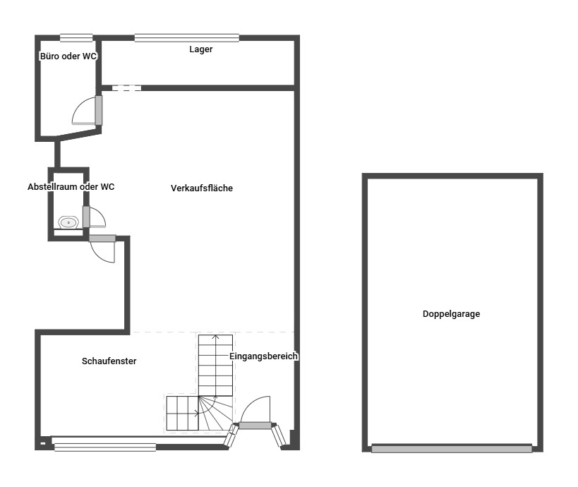 Ihr neues GeschäftBüroPraxis in der City 5 zimmer