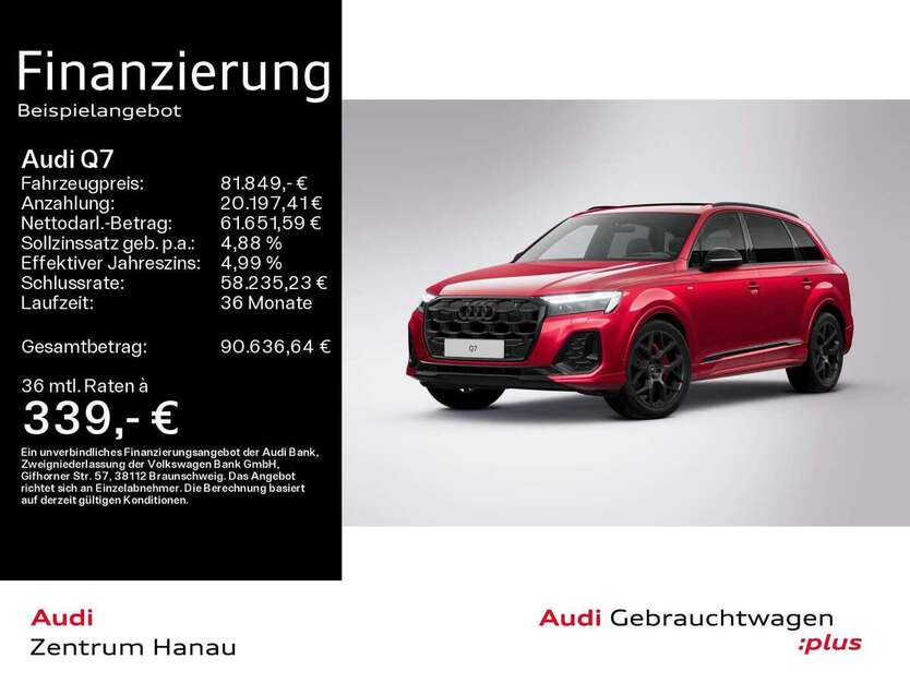 Audi Q7 19.300 km 81.849 € Hanau 63452