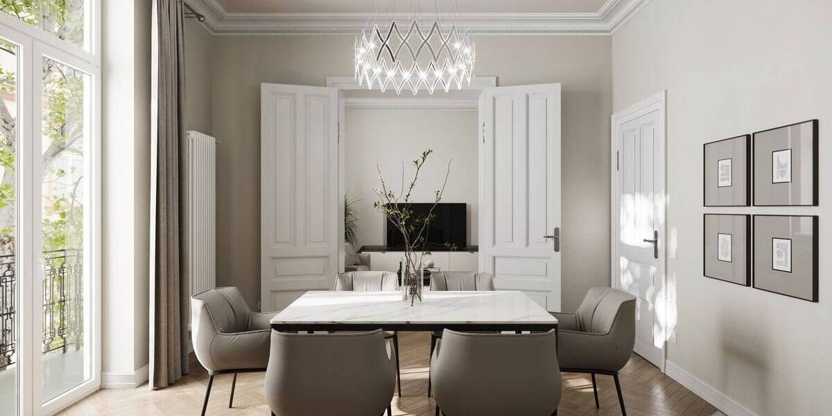 Etagenwohnung Frankfurt am Main Nordend-West - 3 Zimmer, 84 m&sup2;, 749.000&euro; | Angebot:25704449