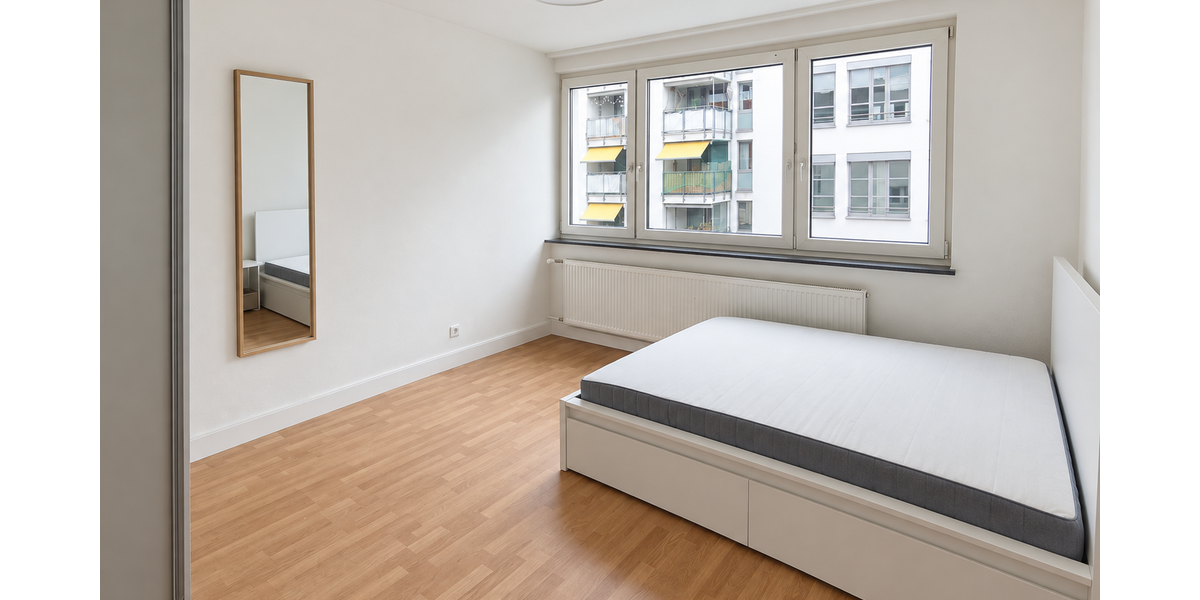 Etagenwohnung Frankfurt am Main Gallus - 1 Zimmer, 22 m&sup2;, 940&euro; | Angebot:27356995