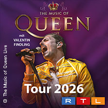 The Music Of Queen - Live - Tour 2026 10.04.2026 Congress Park Hanau