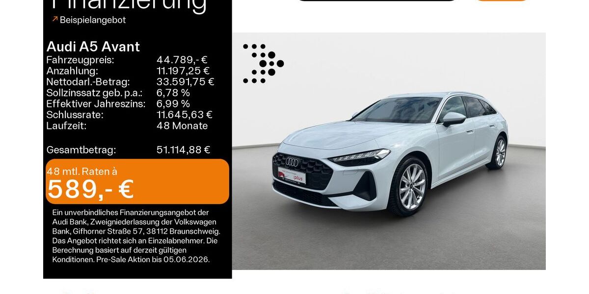 Audi A5 28.300 km 43.889 &euro; Hanau 63452