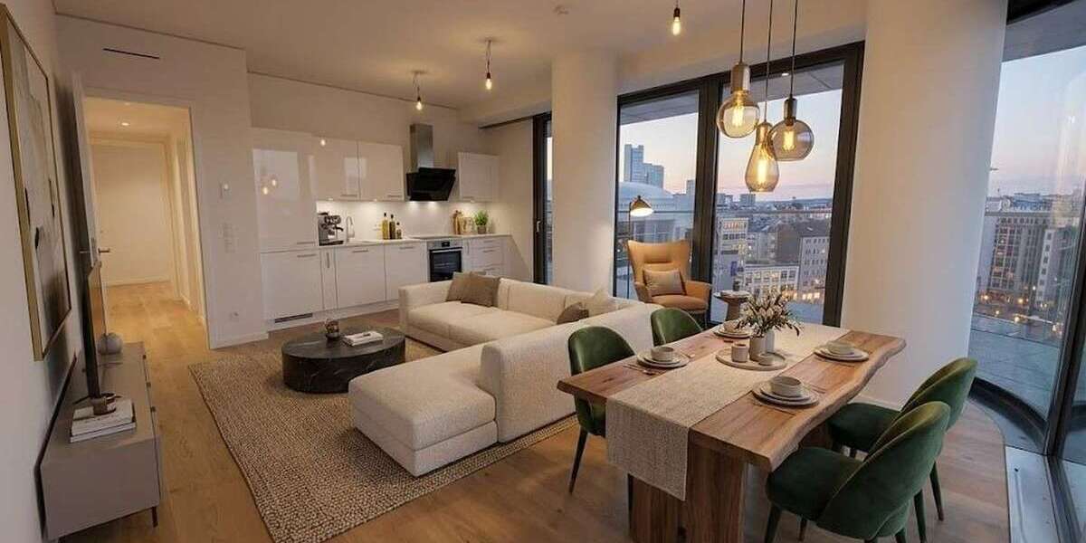 Etagenwohnung Frankfurt am Main Europaviertel - 4 Zimmer, 110 m&sup2;, 2.750&euro; | Angebot:26837004