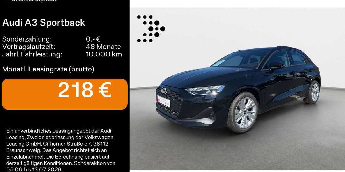 Audi A3 6.100 km 26.219 &euro; Hanau 63452