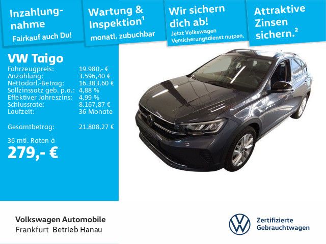 VW Taigo 17.545 km 19.980 &euro; Hanau 63452