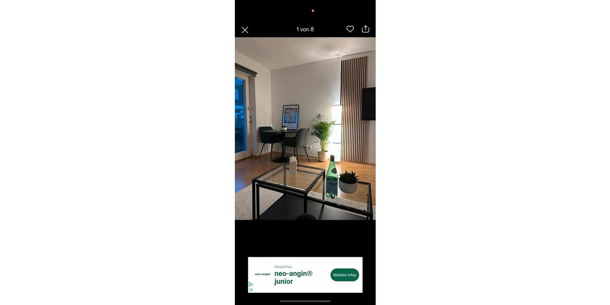 Möblierte 1-Zimmer Wohnung Bornheim 1 zimmer