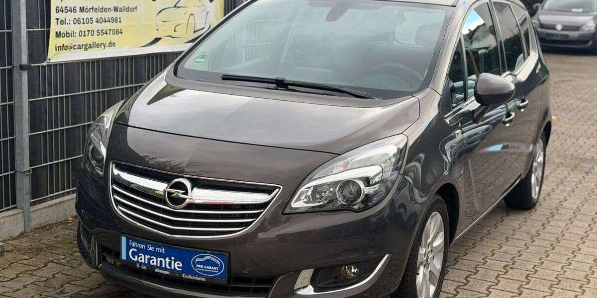 Opel Meriva 34.005 km 10.800 &euro; Mörfelden-Walldorf 64546