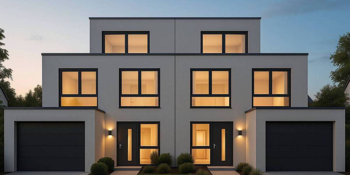 Baugrundstück für eine Doppelhaushälfte in ruhiger Lage mit Südgarten zimmer