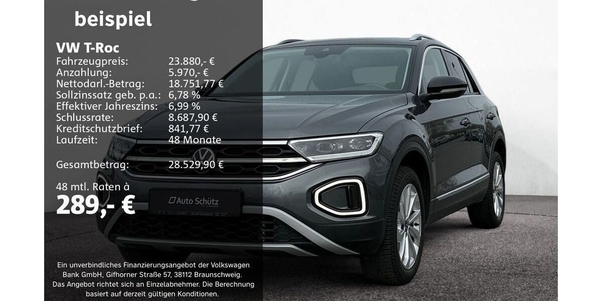 VW T-Roc 41.320 km 22.950 &euro; Groß-Umstadt 64823
